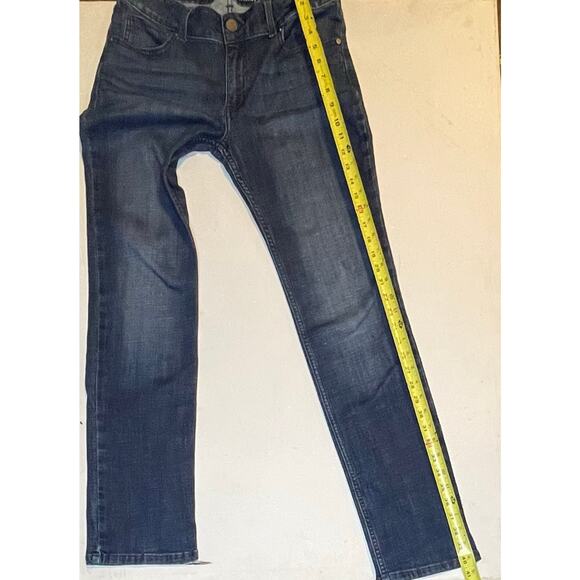 Wrangler Women’s 9/10x32 Straight Leg Jeans Dark Wash Cowboy Carter Ranchcore - Picture 8 of 13